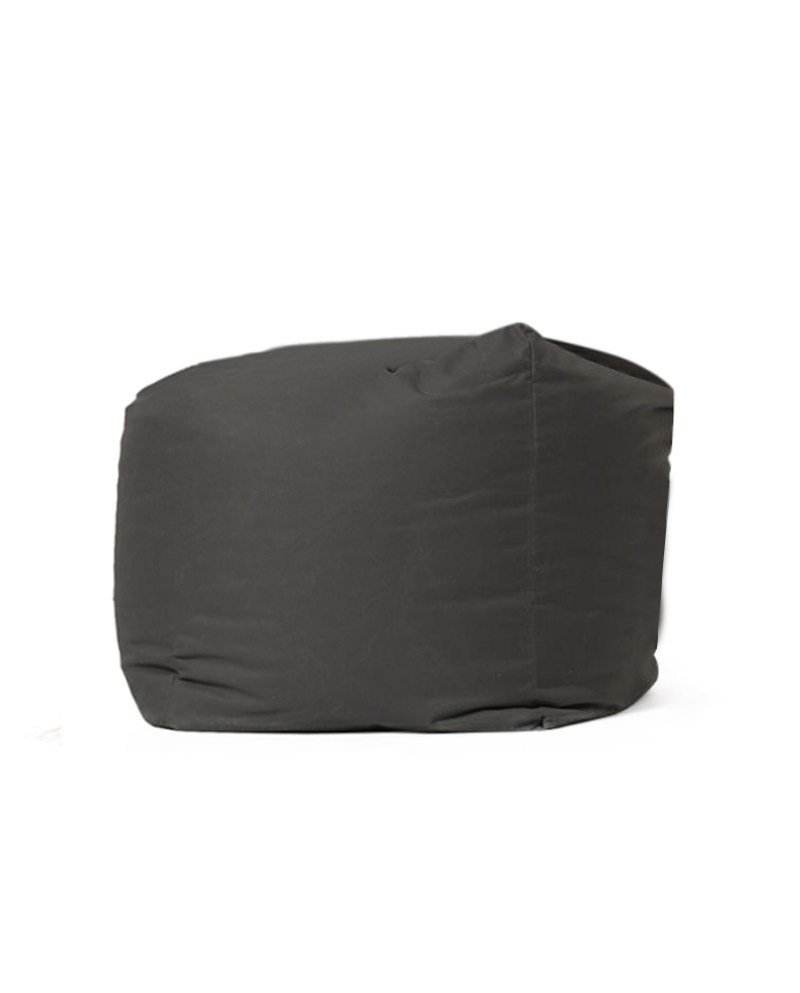 Atelier del Sofa Lazy bag kvadratni puf Fume, siva