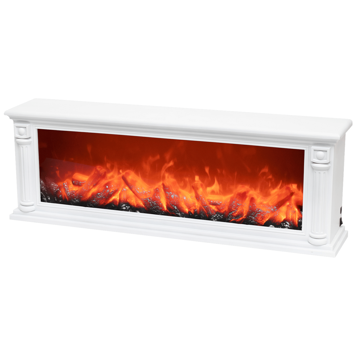 Home Dekorativni LED kamin - LTN 64 FP, Bijeli | Ananas