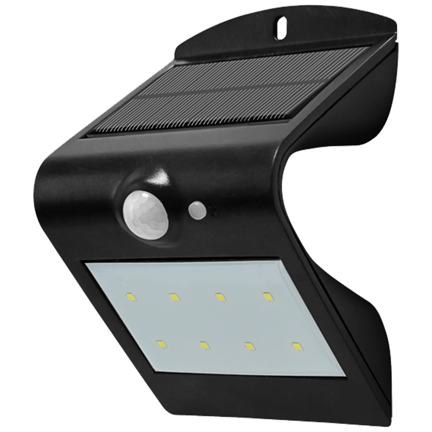 Home Reflektor LED 1.5W sa solarnim panelom, detekcija pokreta - FLP 2/BK SOLAR, Crni