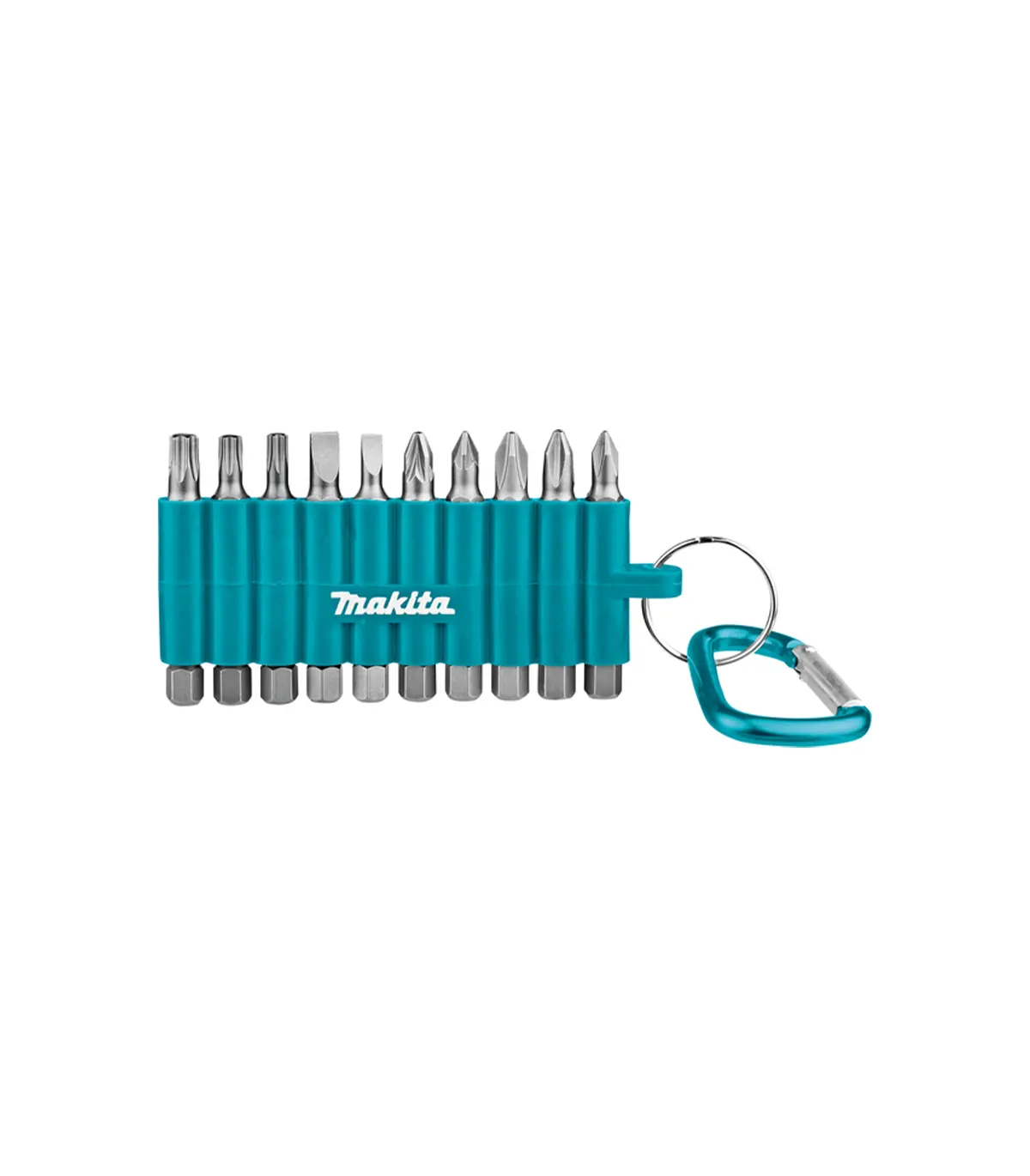 Makita 10 dijelni set bitova na gumenom držaču (PH,PZ,SL,T) D65028