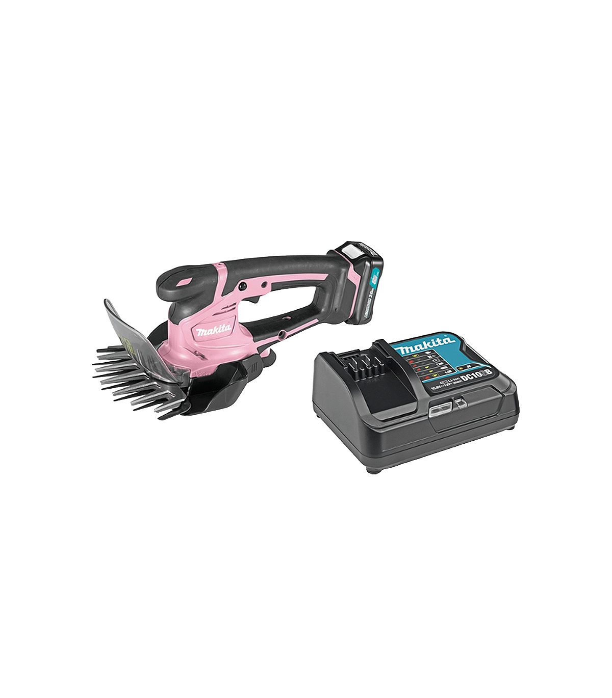 Makita Akumulatorske Škare za Travu Set Sa Baterijom 12 V 2.0 Ah I Punjačem Um600Dsap Sakura