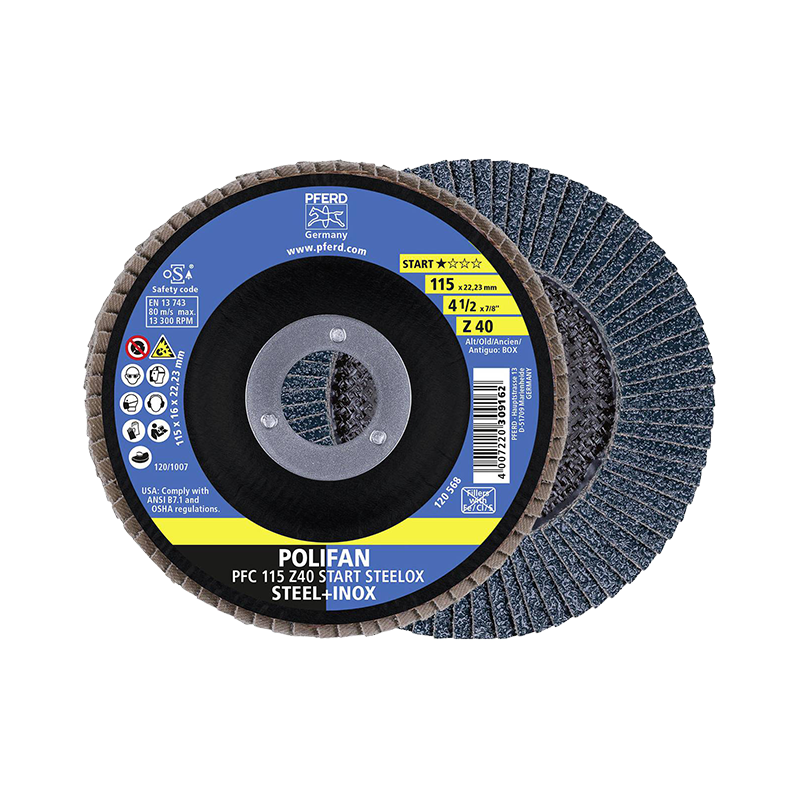 Pferd Brusni lamelni disk PFC 115 Z 40 Z-box, Sivi