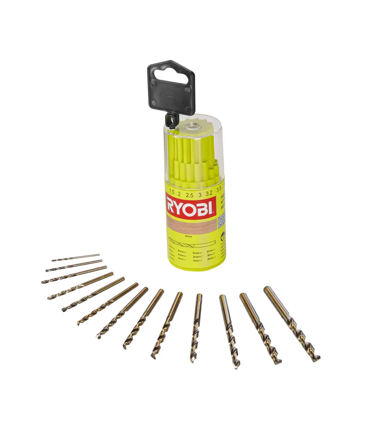 RYOBI 13-dijelni set HSS svrdla RAK13HSS