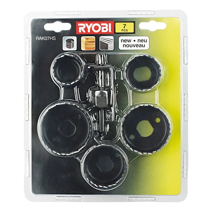 Ryobi 5-Dijelni Set Krunskih Pila za Drvo I Rigips Rak07Hs