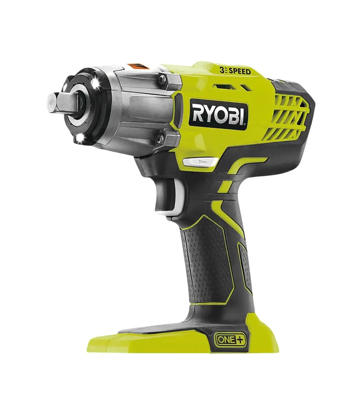 RYOBI akumulatorski udarni odvijač R18IW3-0 - 18V ONE+, 3 brzine, prihvat 1/2", broj udaraca 0-3400/min, broj okretaja 0-2900/min, max. okretni moment 400 Nm
