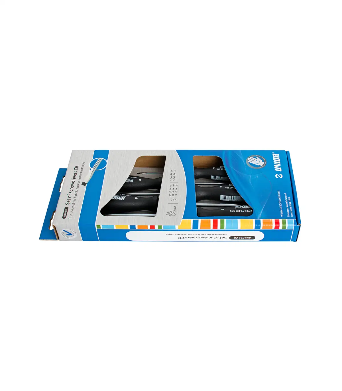 UNIOR Izvijači CR u garnituri – 606CS5CR