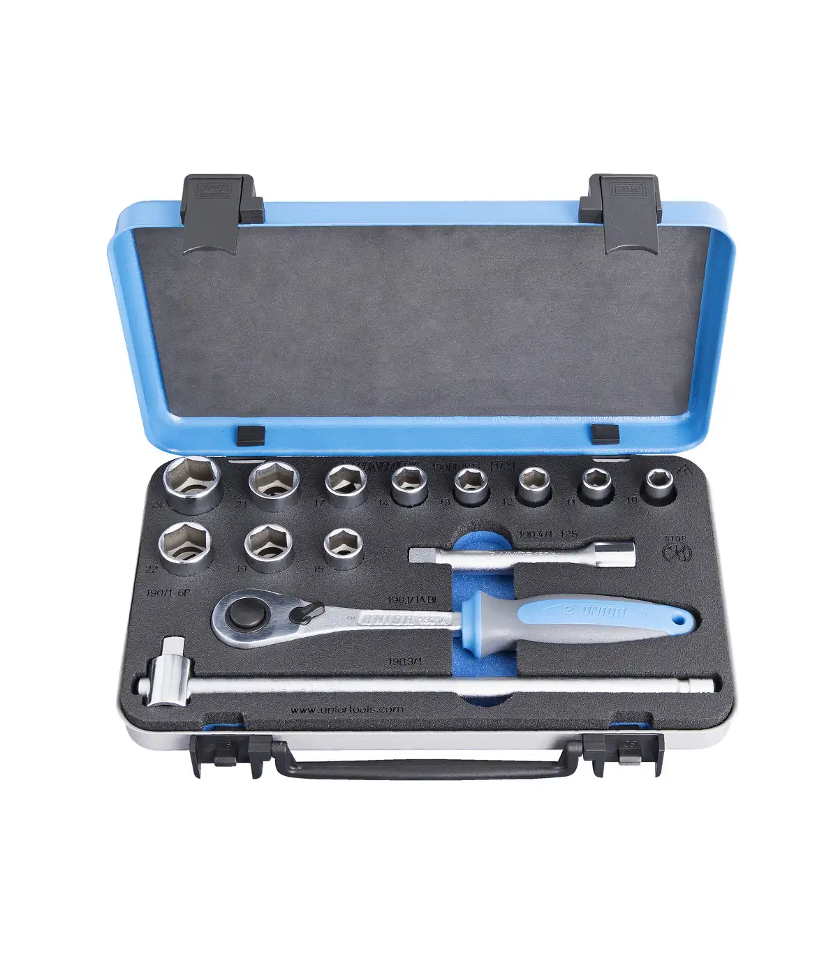 Unior Ključevi Nasadni, Prihvat 1/2" 190Bi6P14