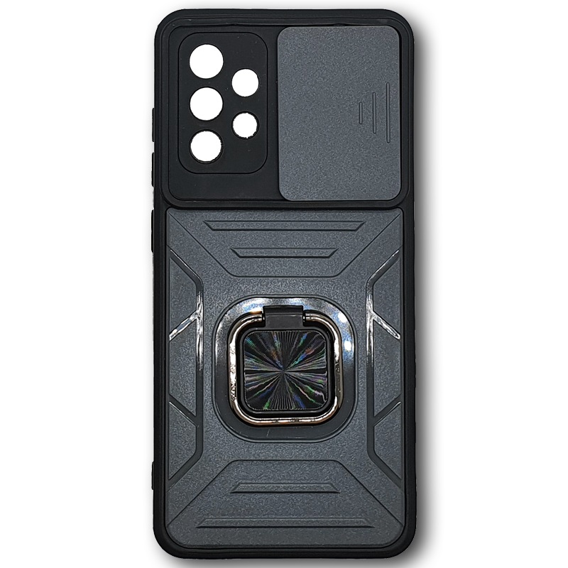 Armor slide Maska za Samsung a52, Siva
