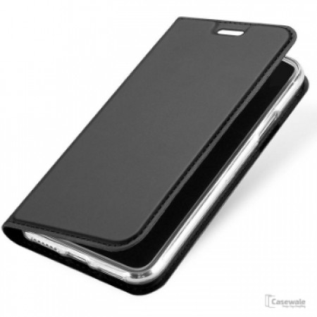 DigiCell Guardian Flip Cover for iPhone X, Crna