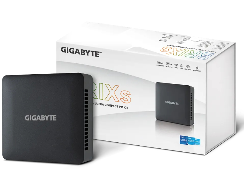 GIGABYTE GB-BRi5H-1335 BRIX Mini PC Intel i5-1335U up to 4.6GHz | Ananas