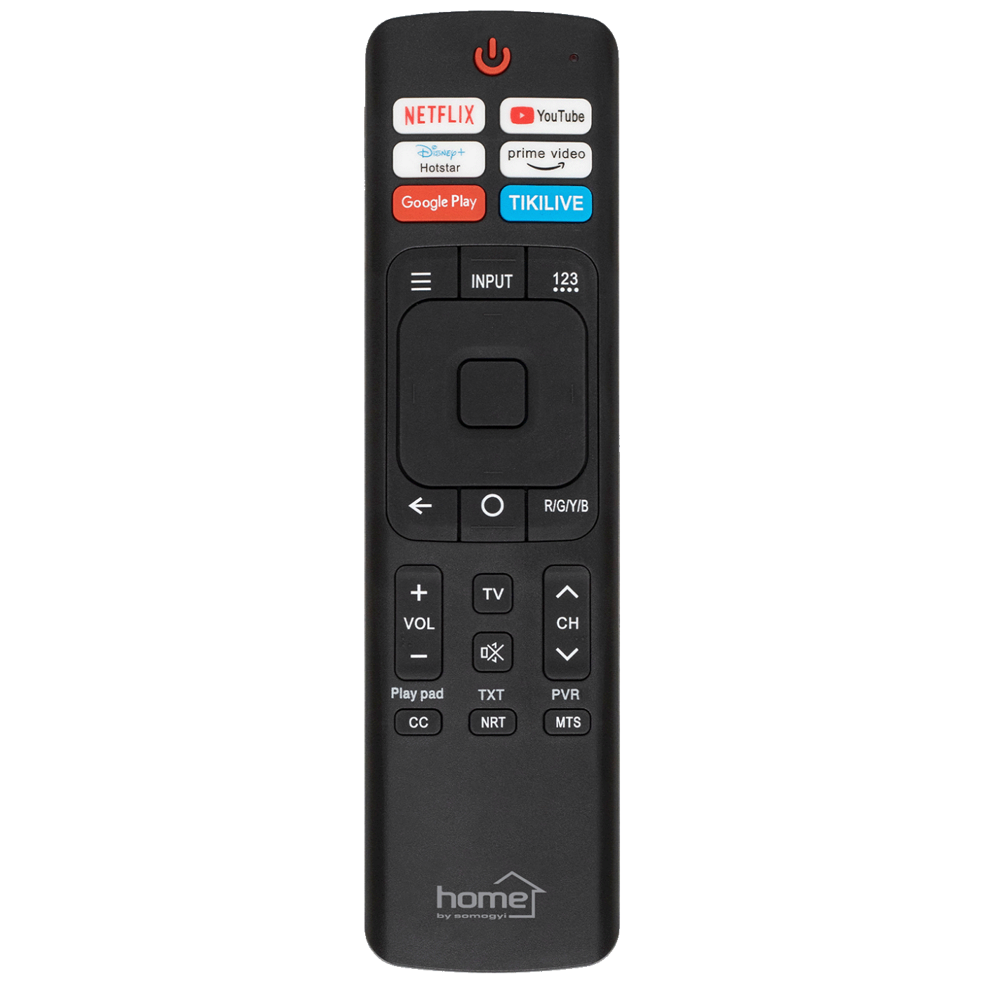 Home Daljinski upravljač za Hisense Smart TV prijemnike - URCHIS, Crni