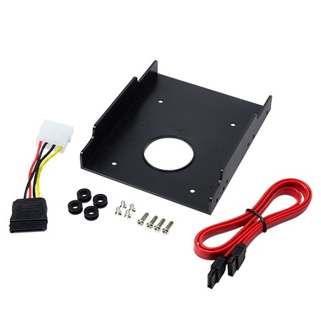 LogiLink Nosač HDD/SSD 2.5" to 3.5" AD0013, Crni