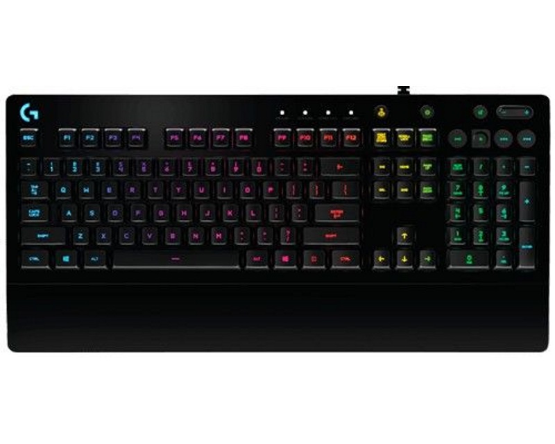 LOGITECH G213 Prodigy Corded RGB Gaming Keyboard - BLACK - HRV-SLV-SRB
