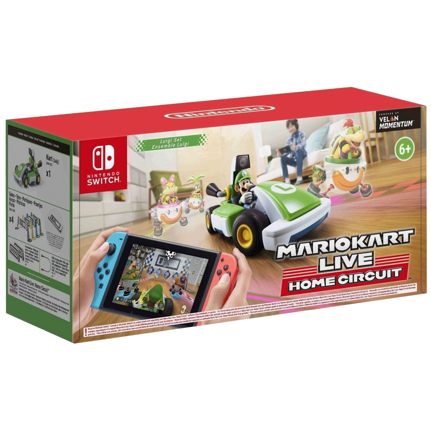 Nintendo Igra za Nintendo Switch:Mario Kart Live Home Circ.Luigi  Set - Mario Kart Live:Home Circuit Luigi
