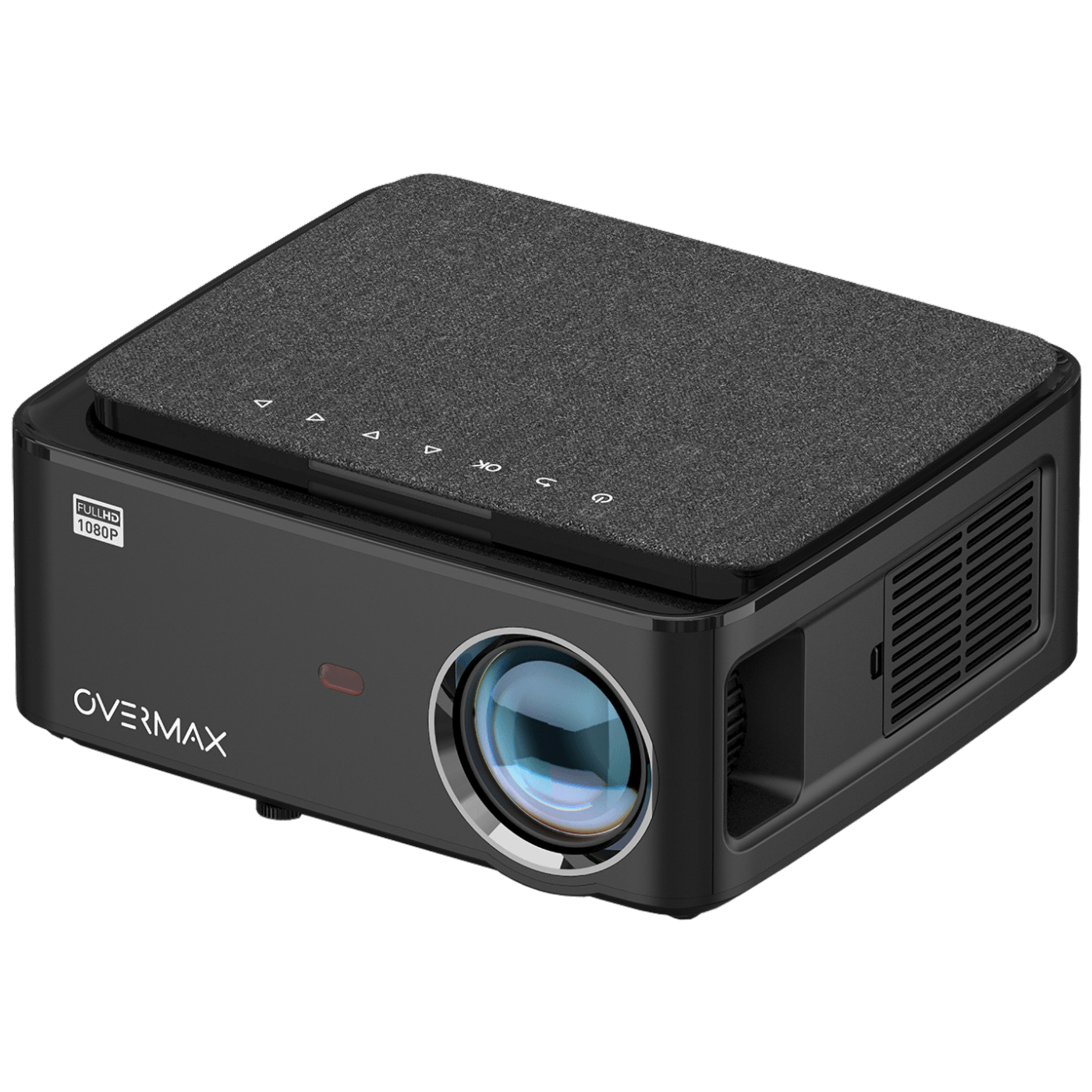 Overmax Pametni LED projektor, FullHD, 6000 lm, Android OS - Multipic 5.1, Crni | Ananas
