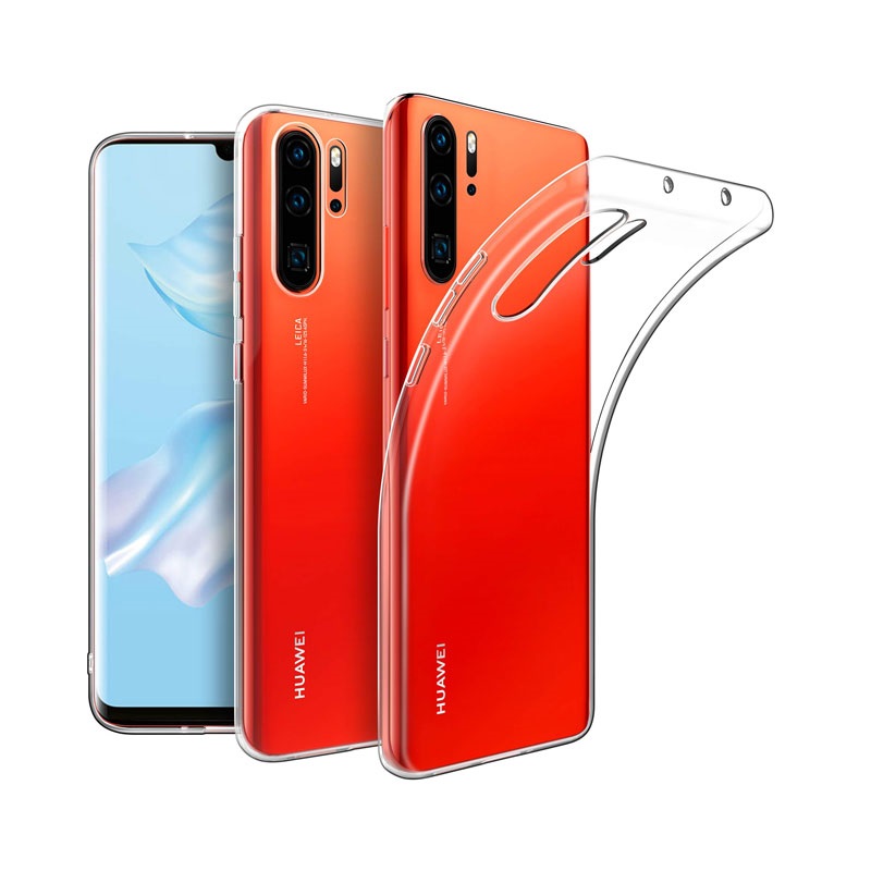 Platoon Silikonska maska za Huawei p30 pro, Providna