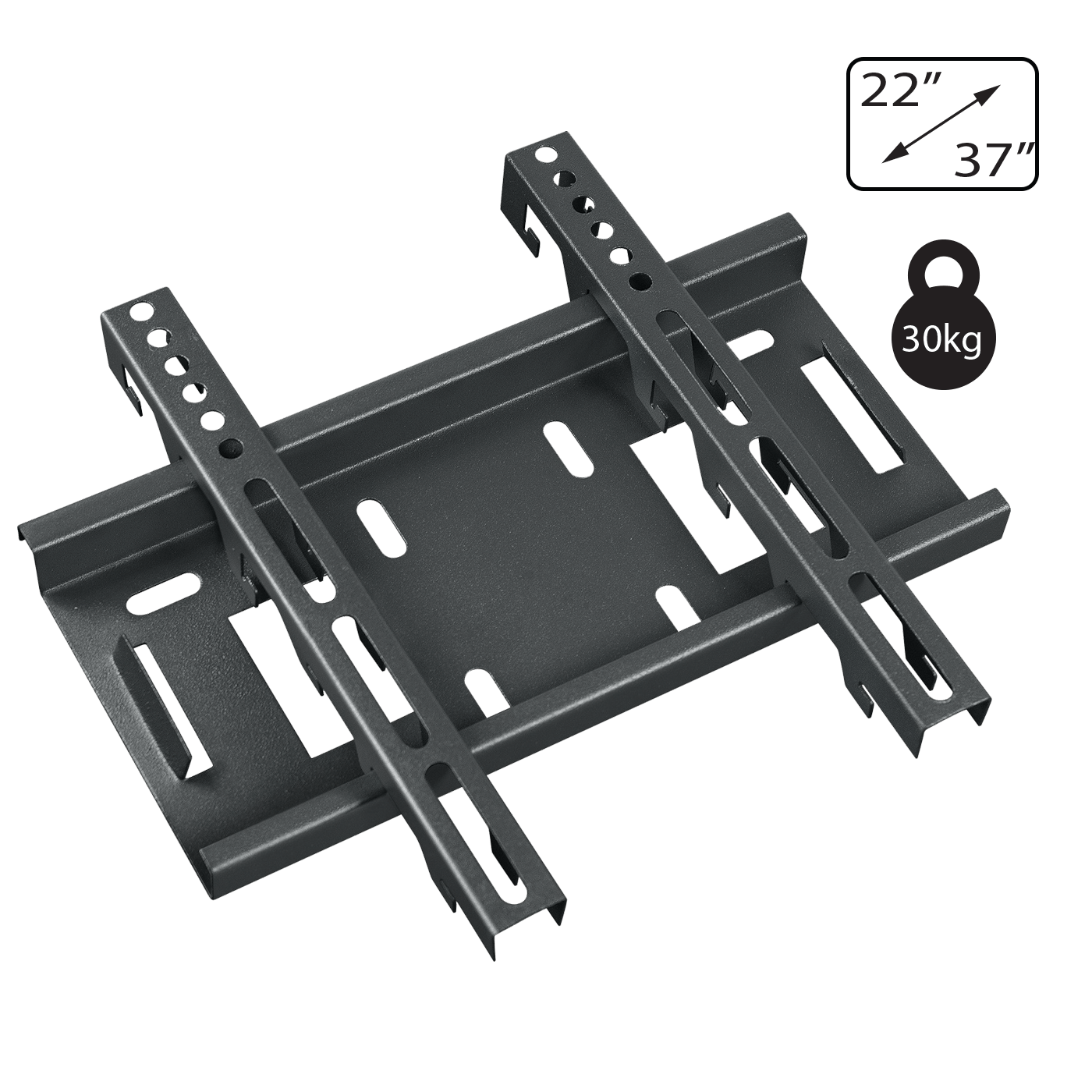 REDLINE Nosač za TV prijemnike 22"- 37", 30 kg, 1D - S-2237, Crni