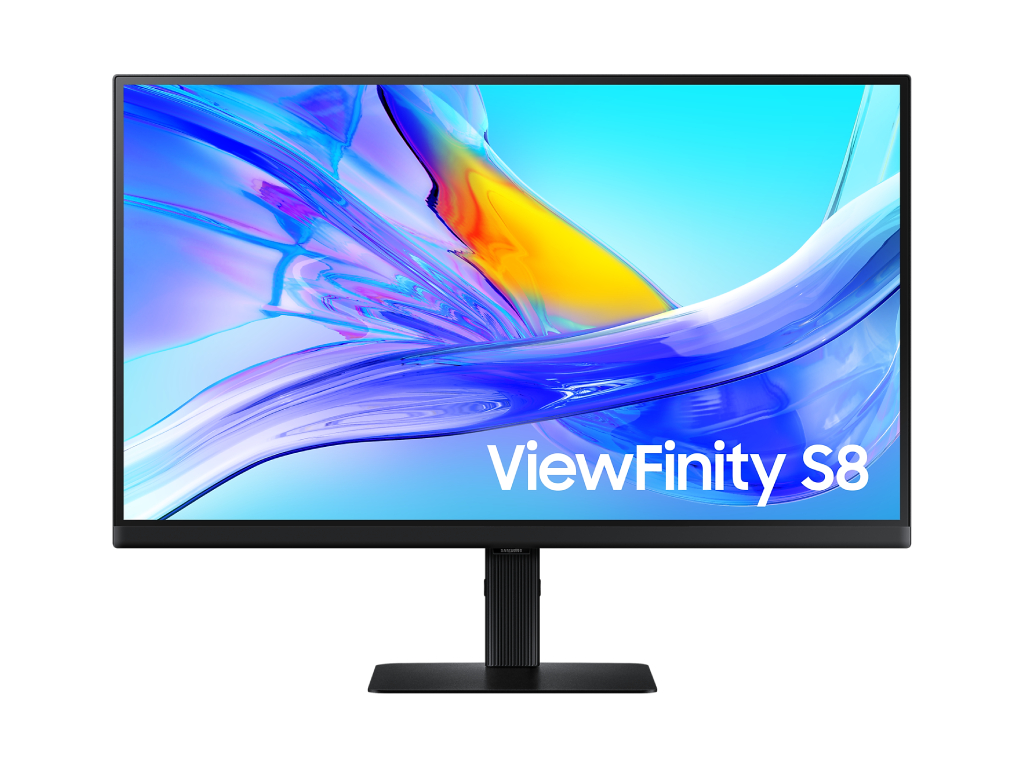 SAMSUNG monitor LS27D800UAUXEN ViewFinity S8 USB Type C, 27, 4K, IPS, 350 cd/m2, HDR10, HDMI, DP, 60Hz, 5ms