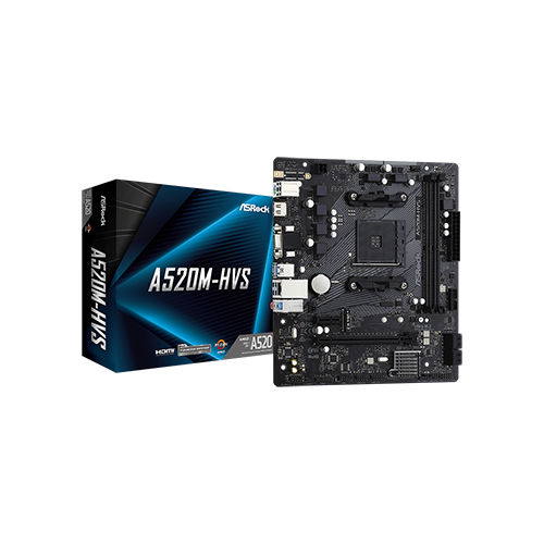 ASRock matična ploča A520M-H 1.0/AM4