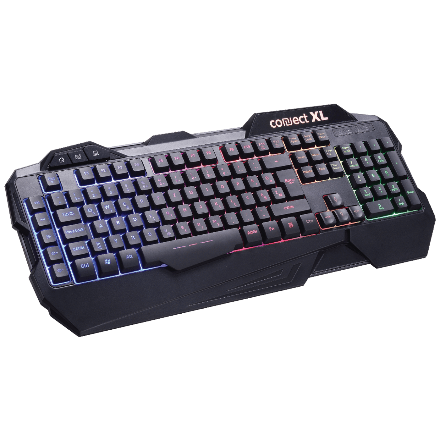 CONNECT XL CXL-GK550 Membranska tastatura, pozadinsko osvetljenje, crna