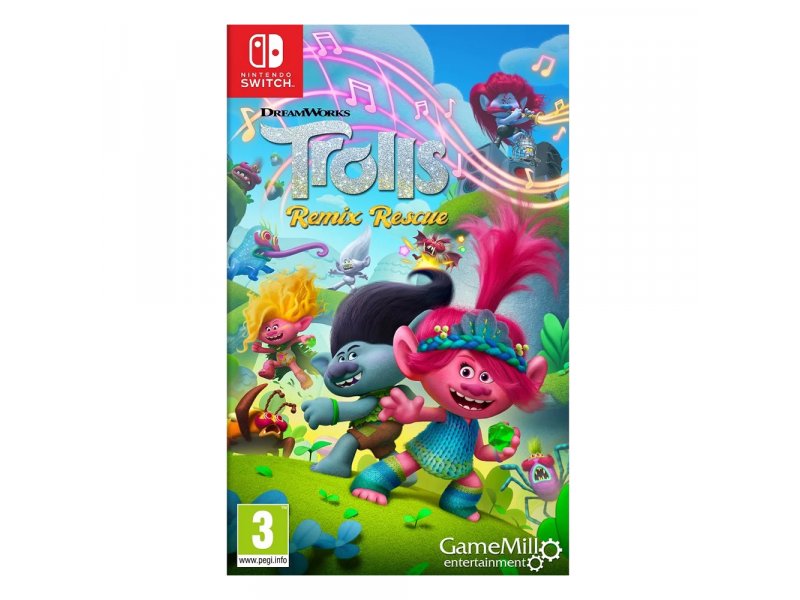 GAMEMILL ENTERTAINMENT Igrica za Switch, Trolls Remix Rescue