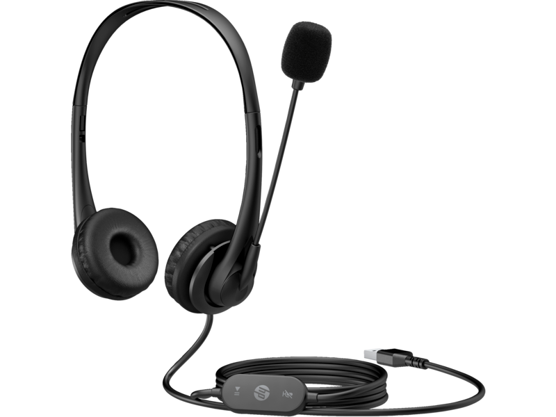 HP slušalice USB G2 (428K6AA) Stereo crne | Ananas
