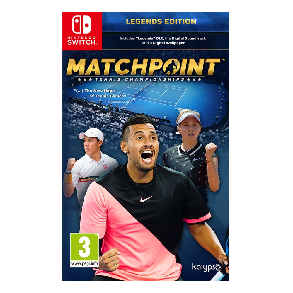 KALYPSO MEDIA Switch igra Matchpoint: Tennis Championships - Legends Edition