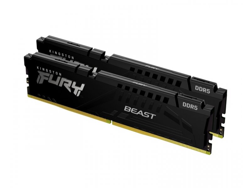 Kingston KF556C40BBK2-32 RAM memorija, DDR5, DIMM, 32GB 2x16GB, kit/5600MHZ, Fury Beast