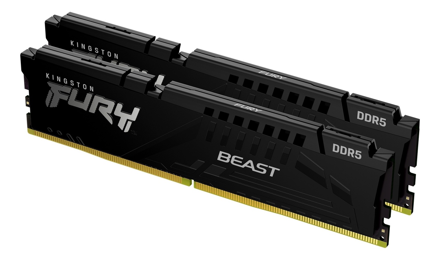 Kingston RAM Memory Fury Beast DIMM DDR5 64GB (2x32GB kit) 5600MT/s KF556C36BBEK2-64 Expo