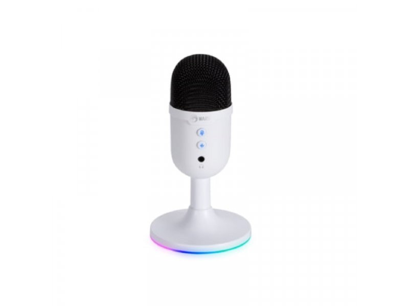 MARVO MIC-06 BK Kabelgebundenes Mikrofon – Mit Rauschunterdrückung, 1,8 M Kabel, Für Gaming & Kommunikation