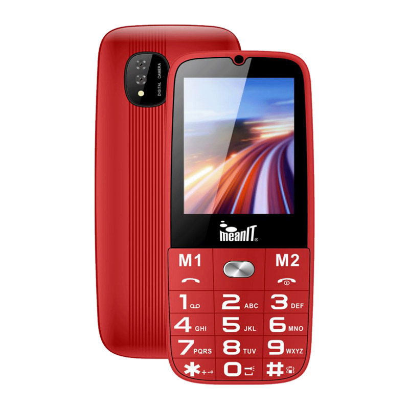 MEANIT Mobitel Senior 15 red