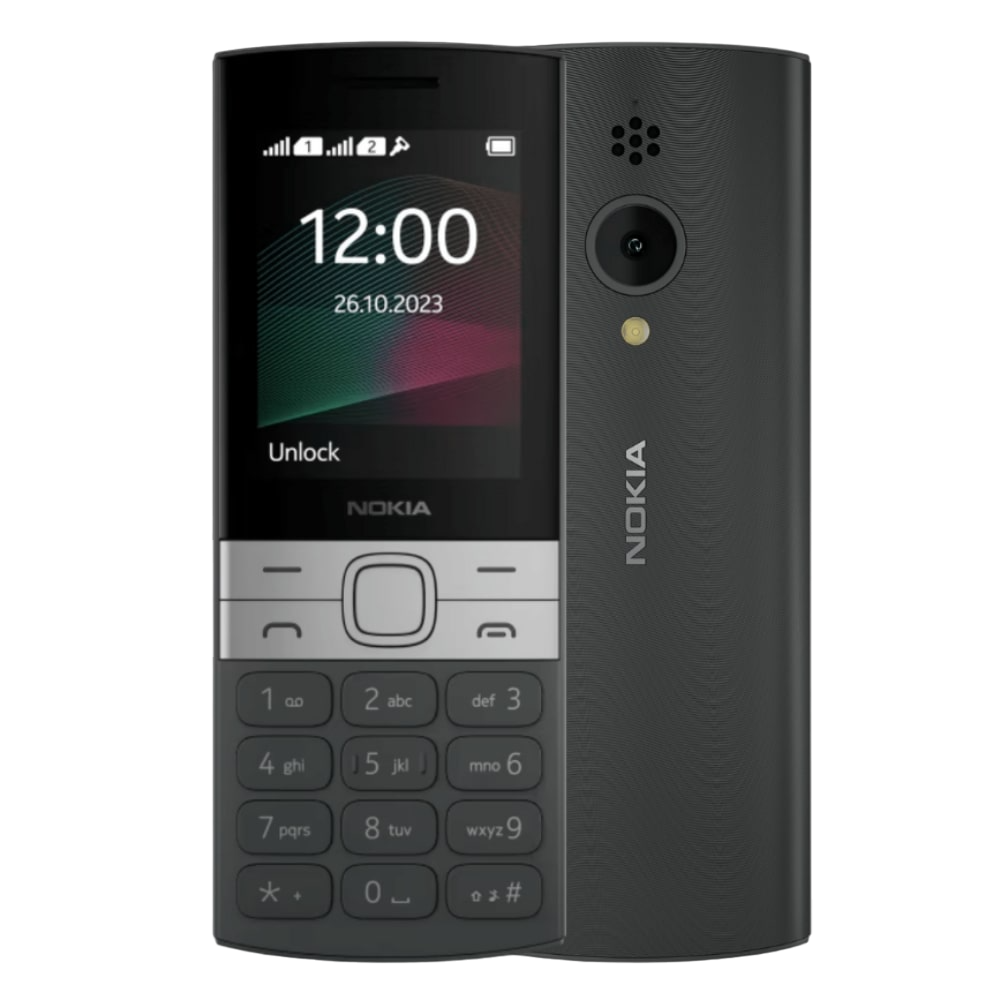 Nokia mobilni telefon 150 2023, crni