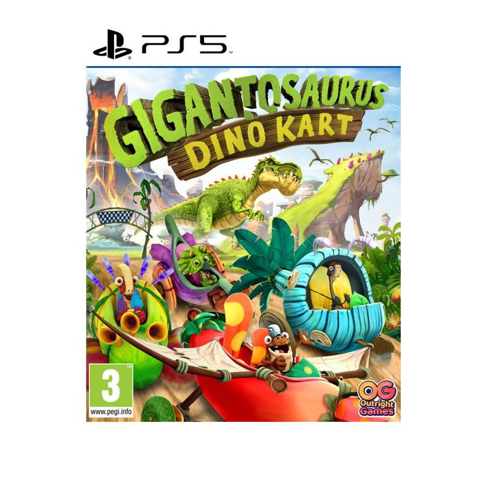 Igra OUTRIGHT GAMES za PS5 Gigantosaurus: Dino Kart