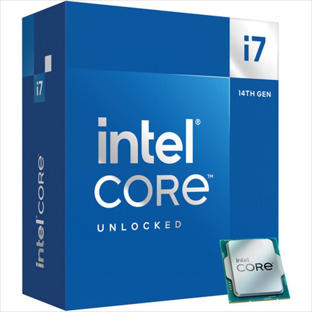 Intel procesor i7-14700K max turbo 5.6GHz, 20 CORE, 33MB s.1700 BOX bez, BKS8071514700K