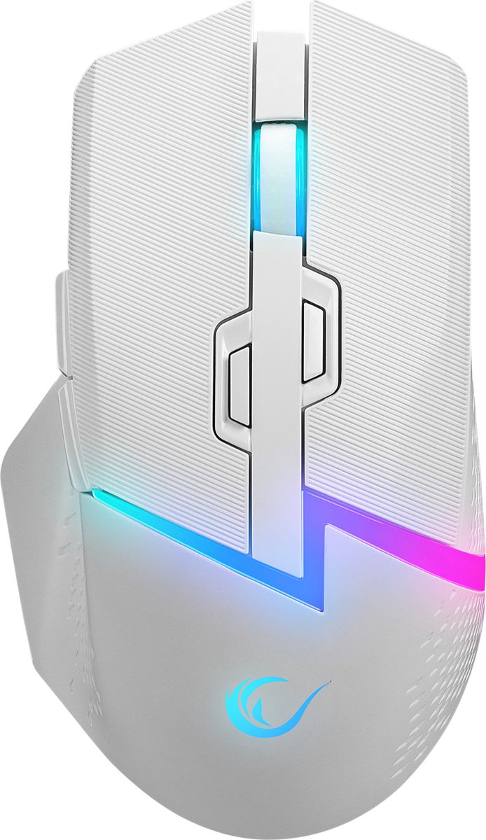 RAMPAGE M3 Gaming miš, RGB, bijeli