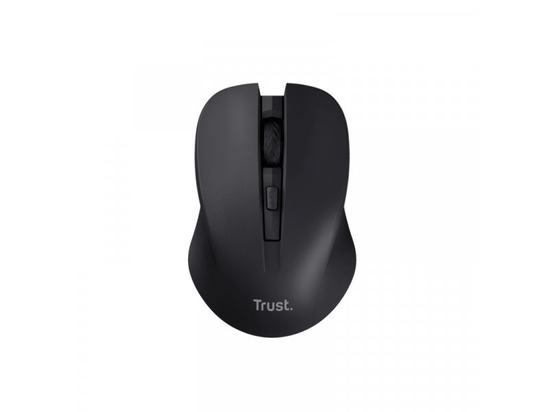 Trust Mydo Silent Mouse, bežični, 1800 DPI, crni