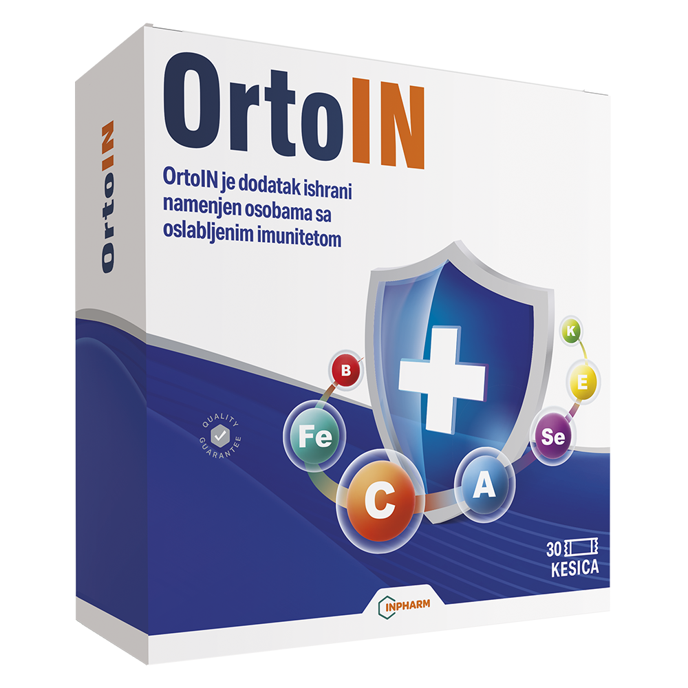 OrtoIN, Inpharm, za imunitet i prehladu, 30 kesica | Online prodaja ...