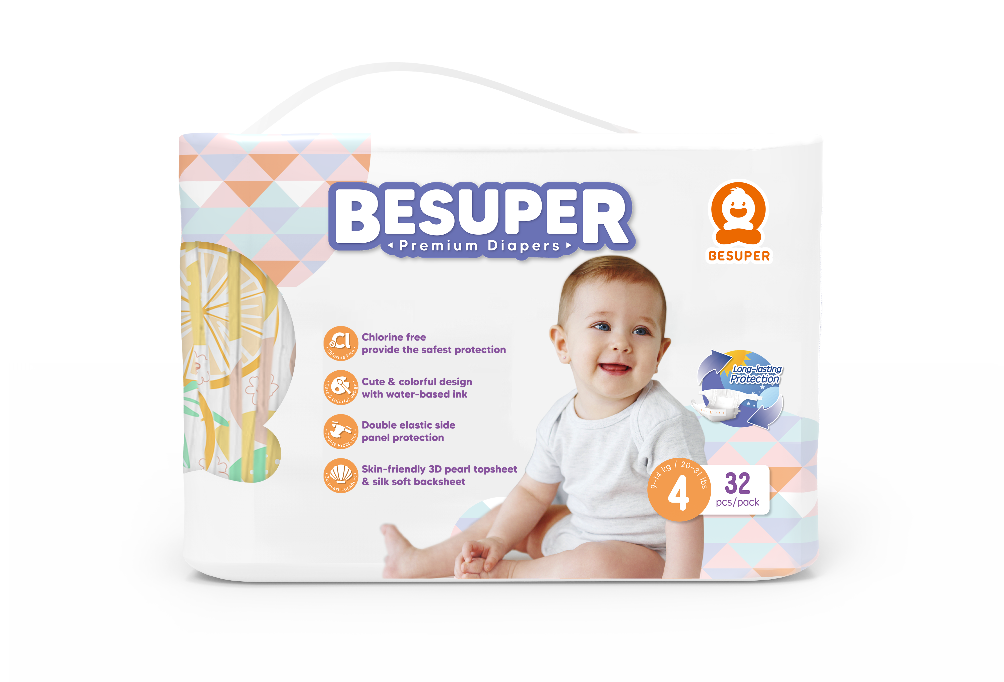 BESUPER PREMIUM Pelene 4 (L, 9-14 kg) 32/1