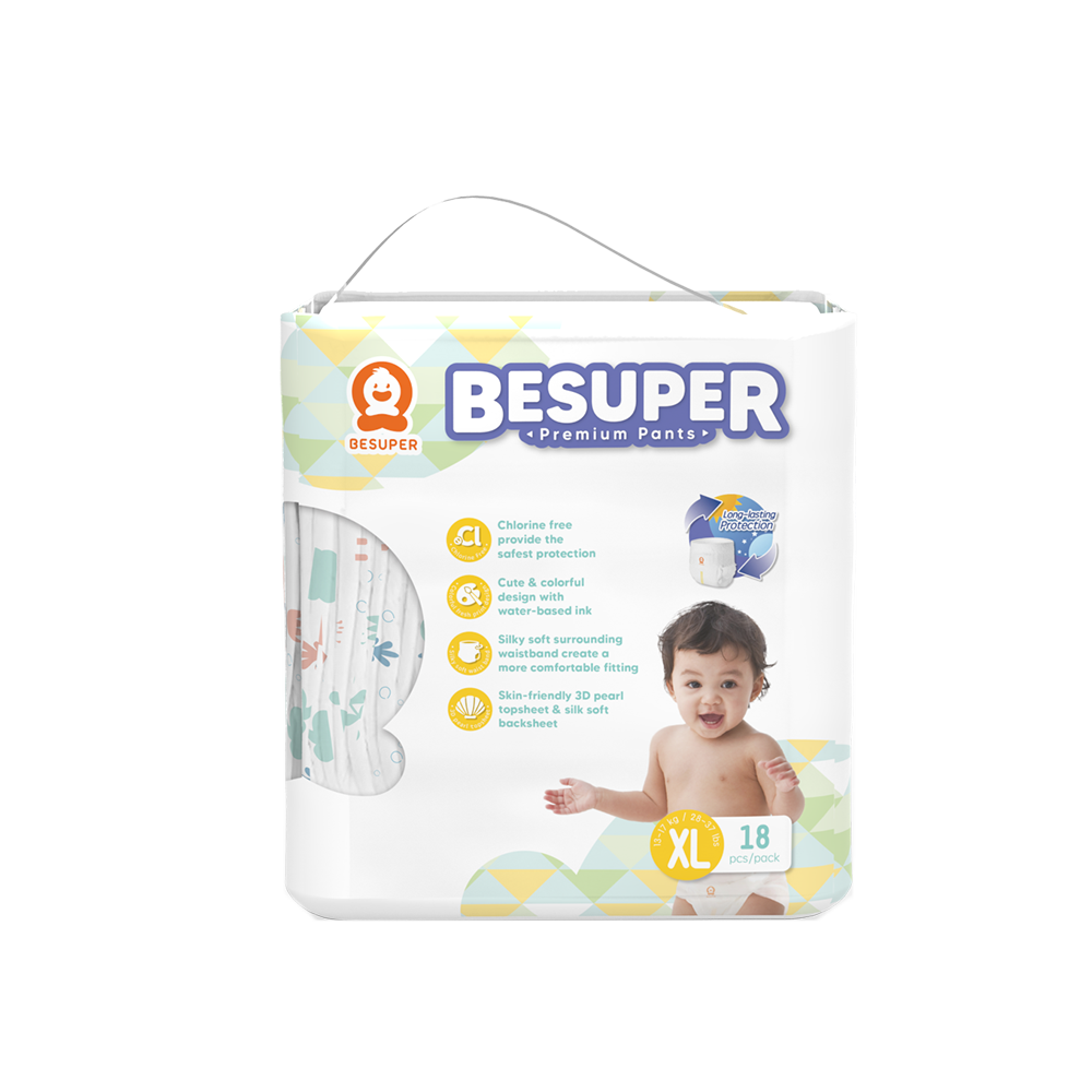 BeSuper Pelene Premium Pants XL, 13-17 kg, 18/1