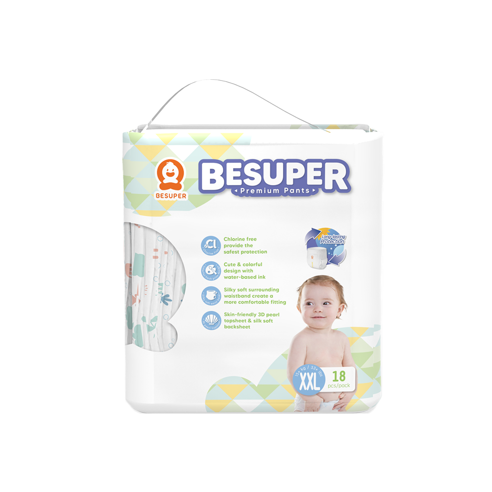 BeSuper Pelene Premium Pants XXL, 15+kg, 18/1