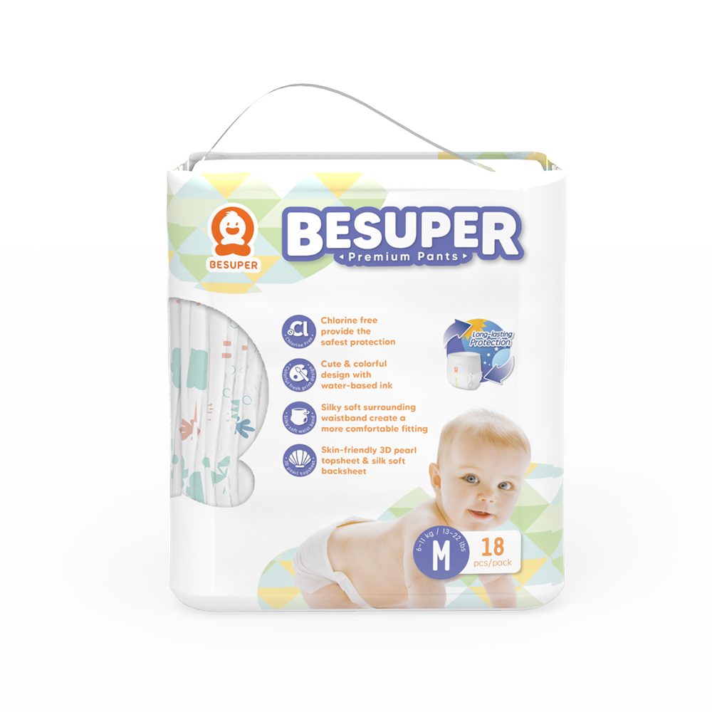 BeSuper Pelene Premium Pants M, 6-11 kg, 18/1