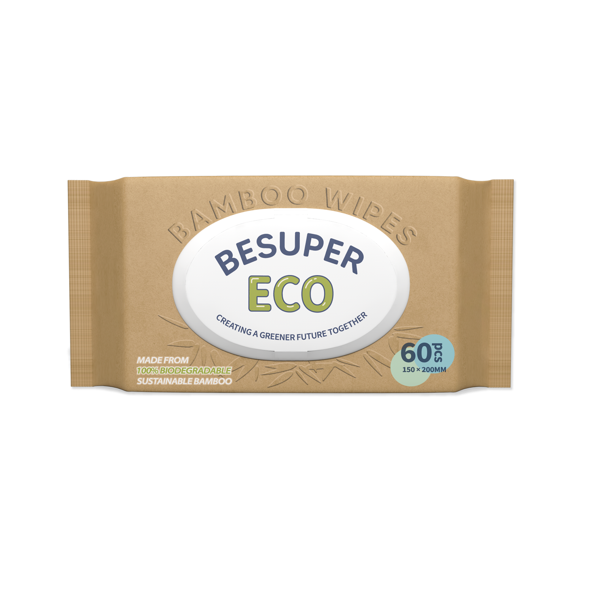 BESUPER ECO Bamboo Vlažne maramice 60/1
