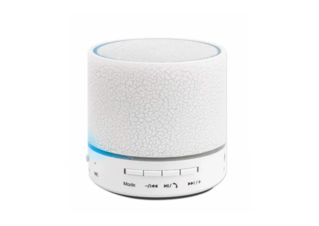 MANHATTAN Bluetooth zvučnik 165303 LED, 3W bijeli | Ananas