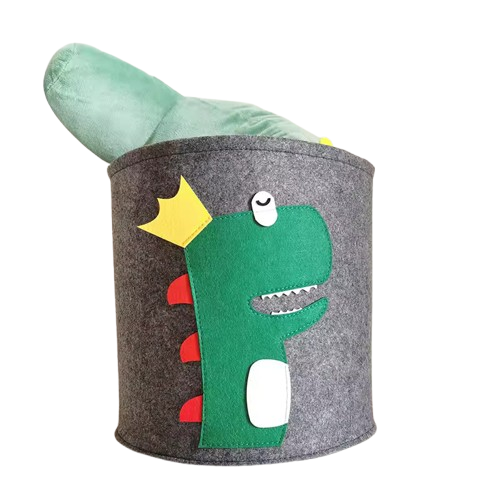 Magio Korpa za dečiju sobu Dinosaurus, Siva