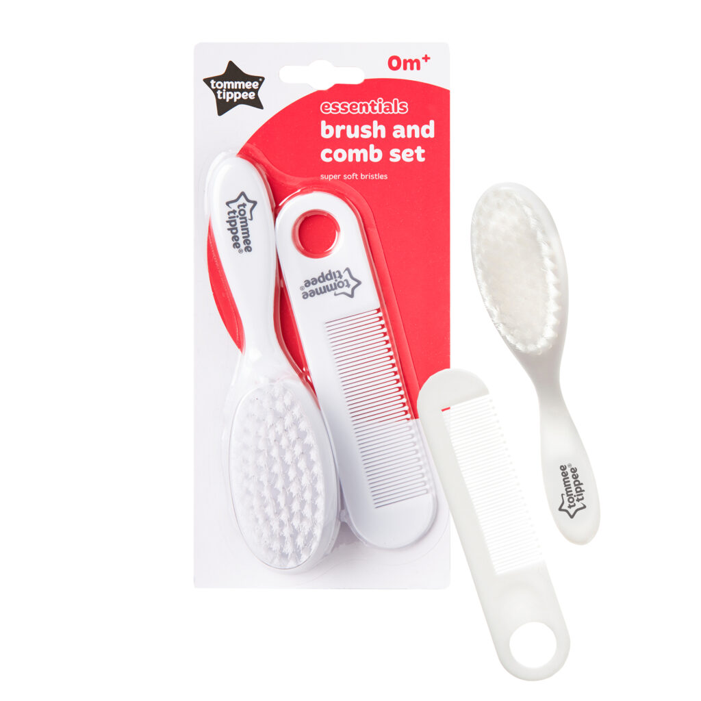 Tommee Tippee Set četka i češalj za bebe, Bela