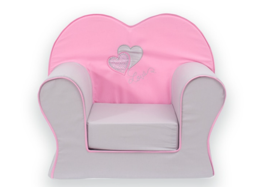 FIM BABY Bebi fotelja Srce roze