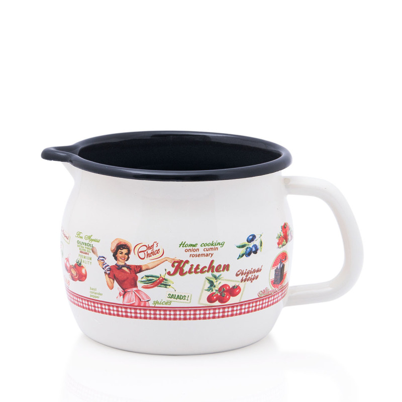 METALAC Lonac 10cm/0.8l dekor 2564