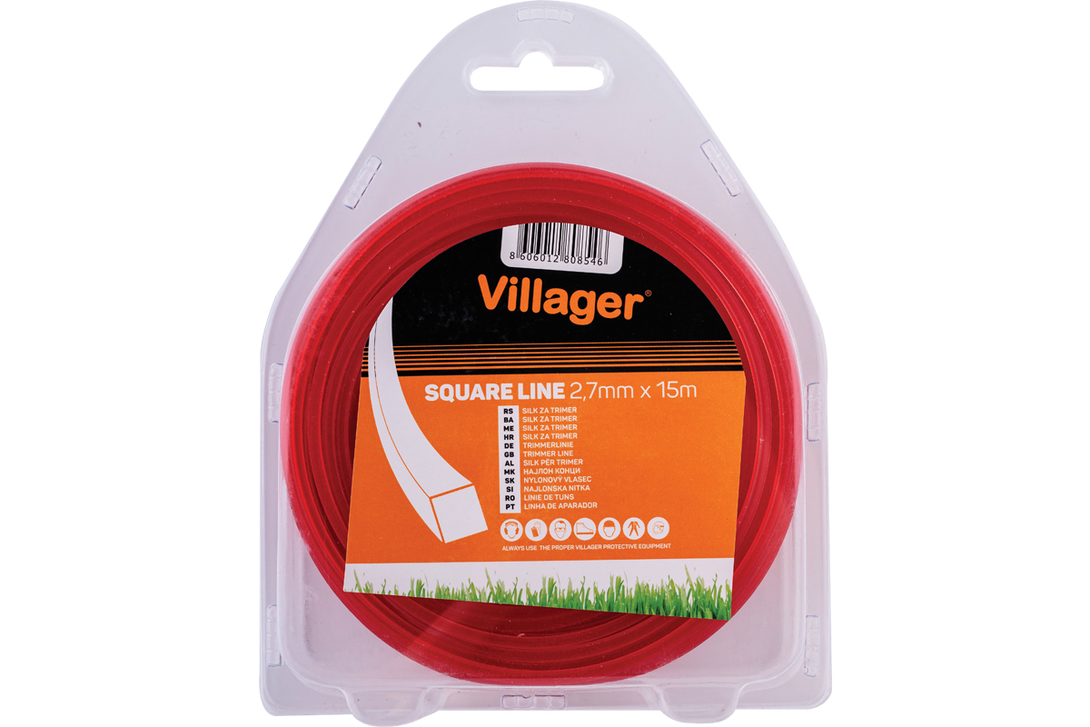 VILLAGER Trimer svila 2.4mm k 78m kvadrat