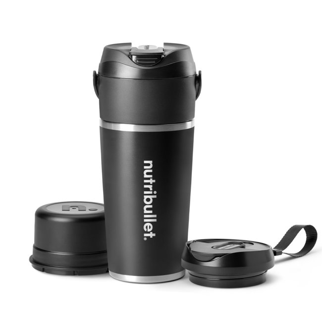 Nutribullet blender CB NBP016B FLIP, blender i izolirana čaša, crni