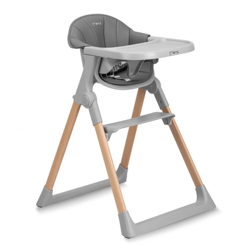 MoMi Kala hranilica za bebe Grey, 6m+